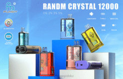 Fumot Crystal Jednorazowe pudełko na vape 20ml 12000 (1 sztuka) ekskluzywny R66R276 Fumot Polska