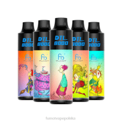 Fumot DTL Jednorazowy długopis vape 8000 - 16ml (1 szt.) ekskluzywny R66R413 Fumot Kup