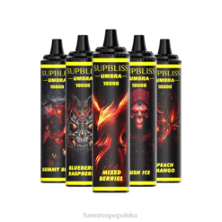 Fumot Supbliss Umbra 10000 (1 sztuka) jednorazowego długopisu vape - 20ml ekskluzywny R66R476 Fumot Sklep