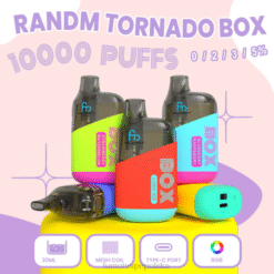 Fumot Tornado 10000 jednorazowych pojemników na vape - 20ml (1 szt.) ekskluzywny R66R355 Fumot Poland