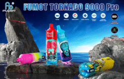 Fumot Tornado 1 sztuka 9000 pro 18 ml jednorazowego waporyzatora ekskluzywny R66R216 Fumot Cena