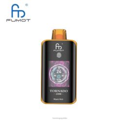 Fumot Tornado 25000 jednorazowych waporyzatorów Miętowa mięta 4L4808 Fumot Vape Polska