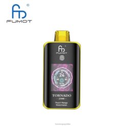 Fumot Tornado 25000 jednorazowych waporyzatorów arbuz brzoskwiniowo-mango 4L4809 Fumot Poland