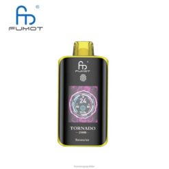 Fumot Tornado 25000 jednorazowych waporyzatorów lód bananowy 4L4801 Fumot Vape Polska