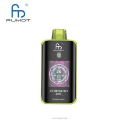 Fumot Tornado 25000 jednorazowych waporyzatorów winogronowa cytryna 4L4806 Fumot Cena