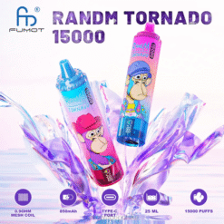 Fumot Tornado Waporyzator jednorazowy 15000 - 25ml (1 szt.) ekskluzywny R66R172 Fumot Polska