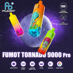 Fumot Tornado Waporyzator jednorazowy 9000 pro - 18ml (1 szt.) ekskluzywny R66R199 Fumot Sklep