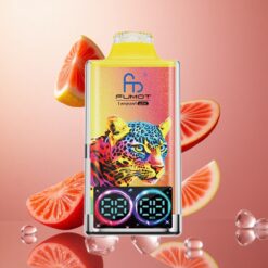 Fumot Leopard 40K Puffs Jednorazowe E-papieros Truskawkowy Lód Dual Mesh 700mAh