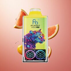 Fumot Leopard 40K Puffs Jednorazowy Vape Różowa Lemoniada z Baterią 700mAh i Dual Mesh