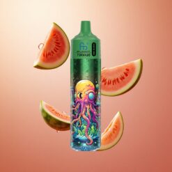 Fumot RandM Tornado 30000 Puffs Arbuz Kantalupa z wyświetlaczem LED i pojemnością 30mL