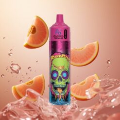 Fumot RandM Tornado 30000 Puffs Brzoskwiniowy Lód z Wyświetlaczem LED i Pojemnością 30mL