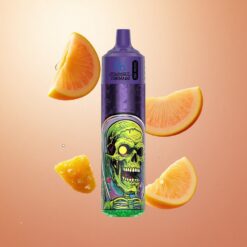 Fumot RandM Tornado 30000 Puffs Brzoskwiniowy Mango Ananas z Wyświetlaczem LED i Pojemnością 30mL