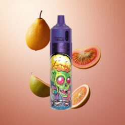 Fumot RandM Tornado 30000 Puffs Kiwi Marakuja Gujawa z Wyświetlaczem LED i Pojemnością 30mL