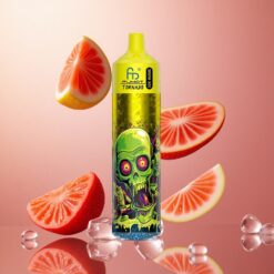 Fumot Randm Tornado 30000 Puffs Truskawkowy Lód z Wyświetlaczem LED i Pojemnością 30mL