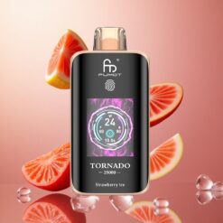 Fumot Tornado 25000 Puffs Ładowana Bateria 700mAh Truskawkowy Lód