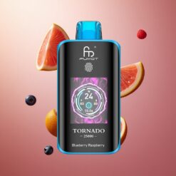 Fumot Tornado 25000 Puffs Ładowanie Type-C Malina Borówka