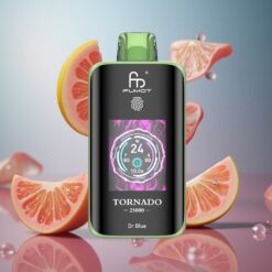 Fumot Tornado 25000 Puffs Ładowany Akumulator 700mAh Dr Niebieski