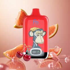 Fumot Tornado Digital Box 12000 Puffs Jednorazowe E-papierosy Lód Lody z 20ml Płynu i Mesh Coil