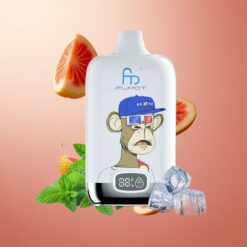 Fumot Tornado Digital Box 12000 Puffs Jednorazowy E-papieros Truskawka Banan Typ-C Ładowanie