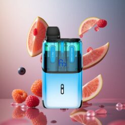 Fumot Ultra T32000 Jednorazowy Vape Dr Blue - Jagoda Kwaśna Malina z 32000 Zaciągnięciami i 24ml Pojemnością