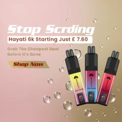 Hayati Pro Max Plus 6000 zaciągnięć, mix owocowy, 850mAh