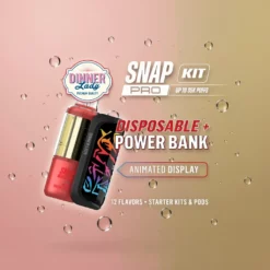 Dinner Lady Snap Pro 35K z pojemnością 16 ml i trybem boost