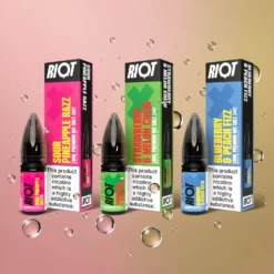 Riot Squad RIOT X 10ml Czarna Porzeczka Marakuja Nic Salts