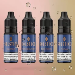 Wick Liquor Solstice sól nikotynowa 10mg 50VG/50PG 4 smaki