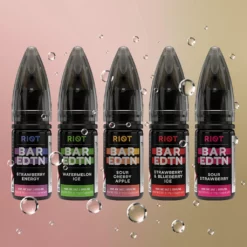 Riot Squad BAR EDTN 55µg/buch Blue Raspberry 5mg Nik 10ml